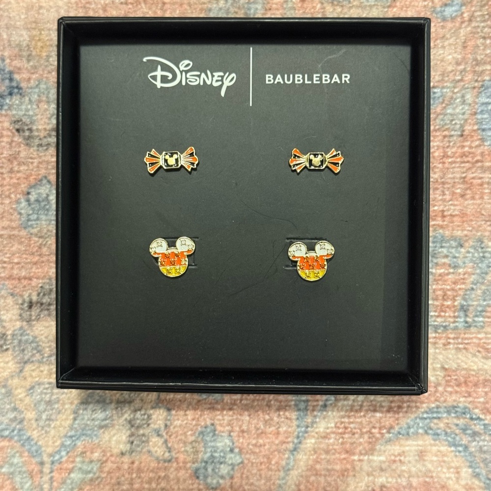 Disney X Baublebar CZ 2 Stud Sets Mickey Mouse & Candy
Stud Earrings
